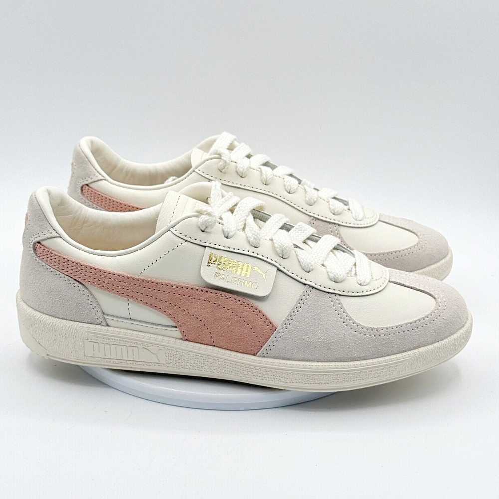 Puma Palermo Golf Spikeless Shoes Size 9.5 Womens White/Peach